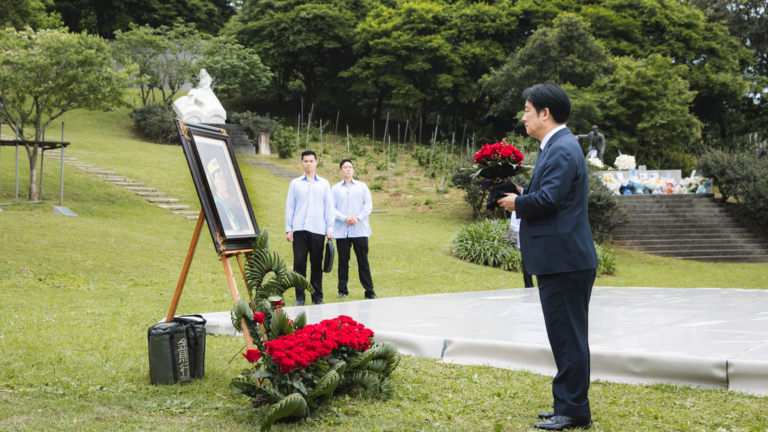 追思鄭南榕 賴清德談中共滲透 對台民主步步進逼