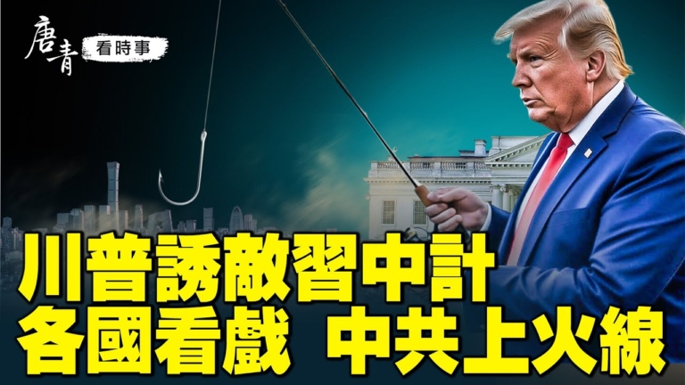 【唐青看時事】川普誘敵 中共上火線 各國看戲