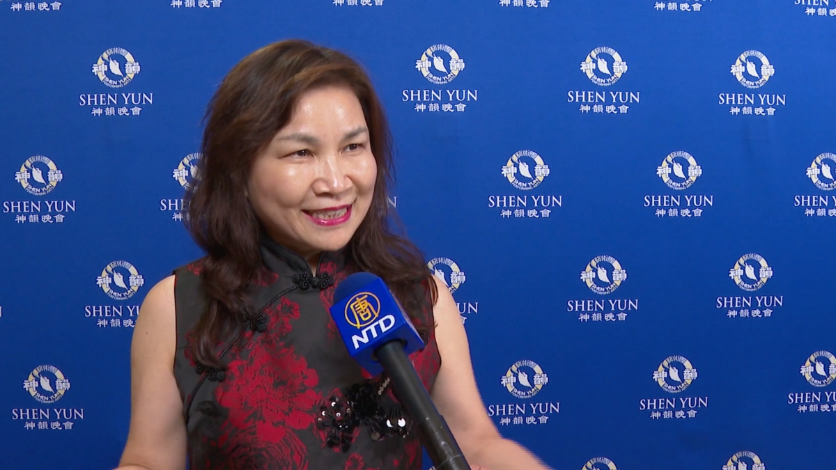 妇女企管协会分会长：观神韵 有如置身天堂