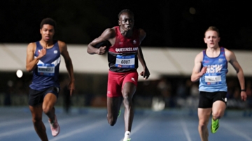 澳大利亚田径锦标赛 17岁小将两破百米大关