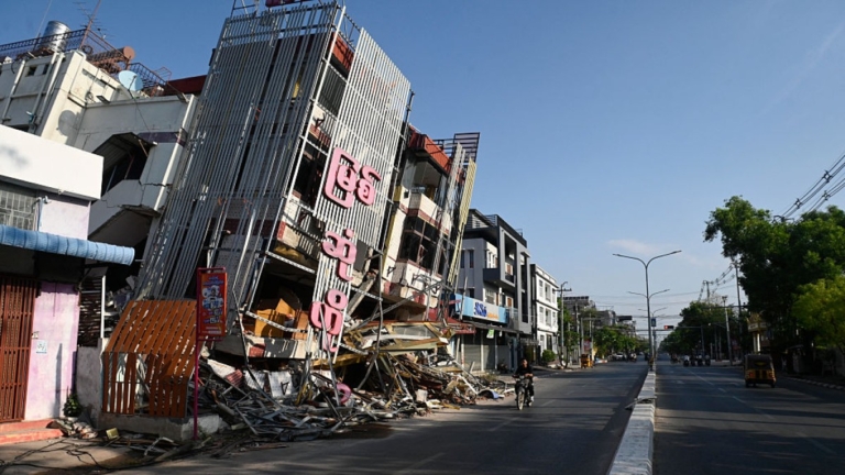 USGS：緬甸規模5.5地震 深度僅7.7公里