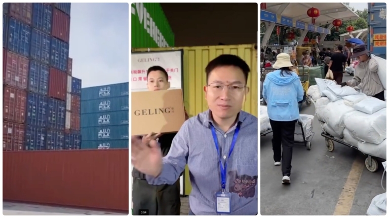 中美關稅戰衝擊中國製造 老闆直播賣貨