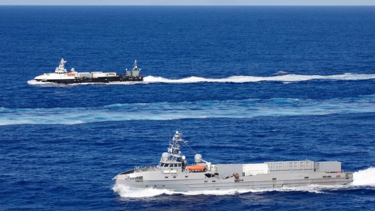 美軍USX-1反抗者無人戰艦即將出海測試