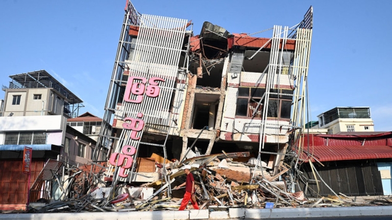 緬甸強震初測「地裂逾500公里」 停火將屆滿盼延長