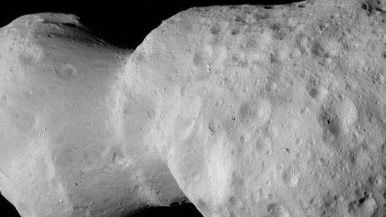 NASA露西號探測器拍到奇特的小行星近景
