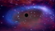 科学家首次发现没有恒星围绕“孤独黑洞”