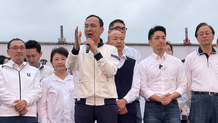 4·26藍白凱道集會 朱立倫提罷免賴清德
