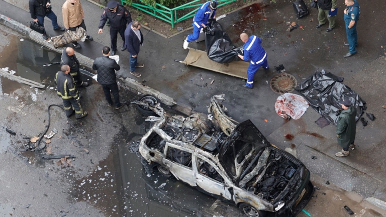 莫斯科汽車爆炸案細節曝光 俄逮捕涉案烏男