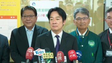 蓝白上凯道证明民主 赖清德：战独裁应去天安门