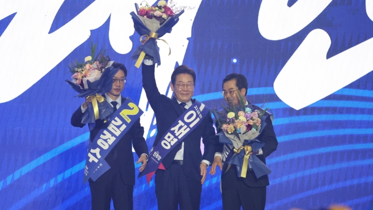 李在明獲韓國在野黨提名 再度挑戰總統大位