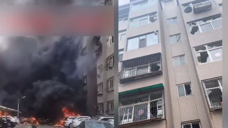 【短訊】中國接連發生爆炸起火事件 山西社區1死21傷