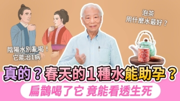 【胡乃文】水的神奇祕術 一杯雨水竟能助孕