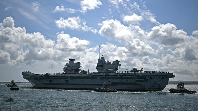 英國最大航母艦隊第二次部署印太 威懾中共