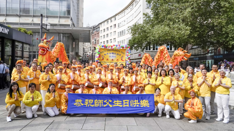 德國法蘭克福慶第26屆法輪大法日 議員恭賀