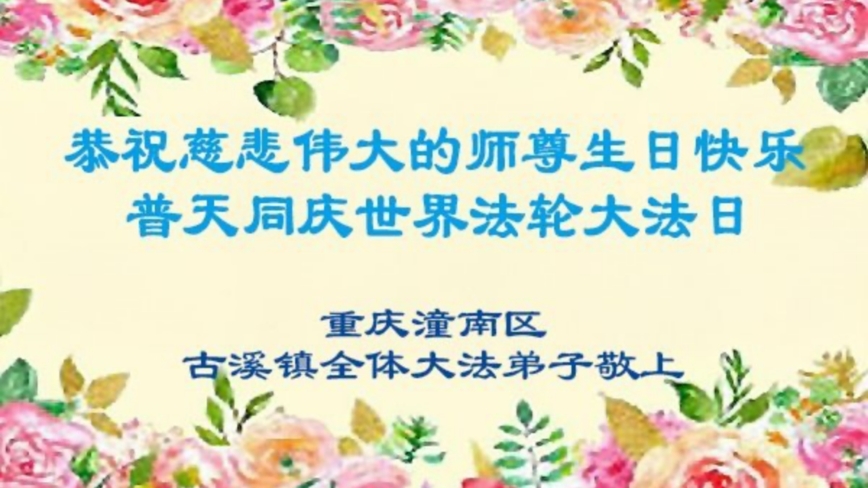 重庆法轮功学员庆祝世界法轮大法日(18条)