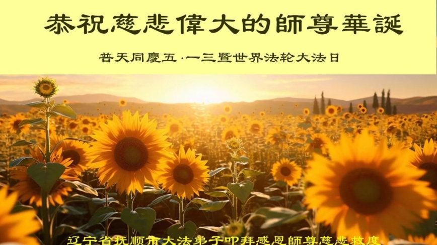 辽宁法轮功学员庆祝世界法轮大法日(19条)