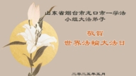 山東法輪功學員慶祝世界法輪大法日(19條)