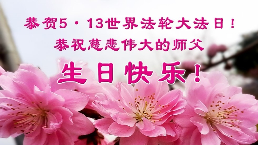四川法轮功学员庆祝世界法轮大法日(19条)