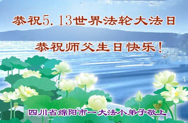 大法小弟子庆祝世界法轮大法日(18条)