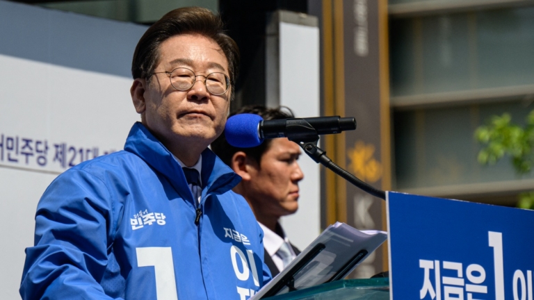 李在明選舉再稱「台海戰與韓無關」 遭質疑抨擊