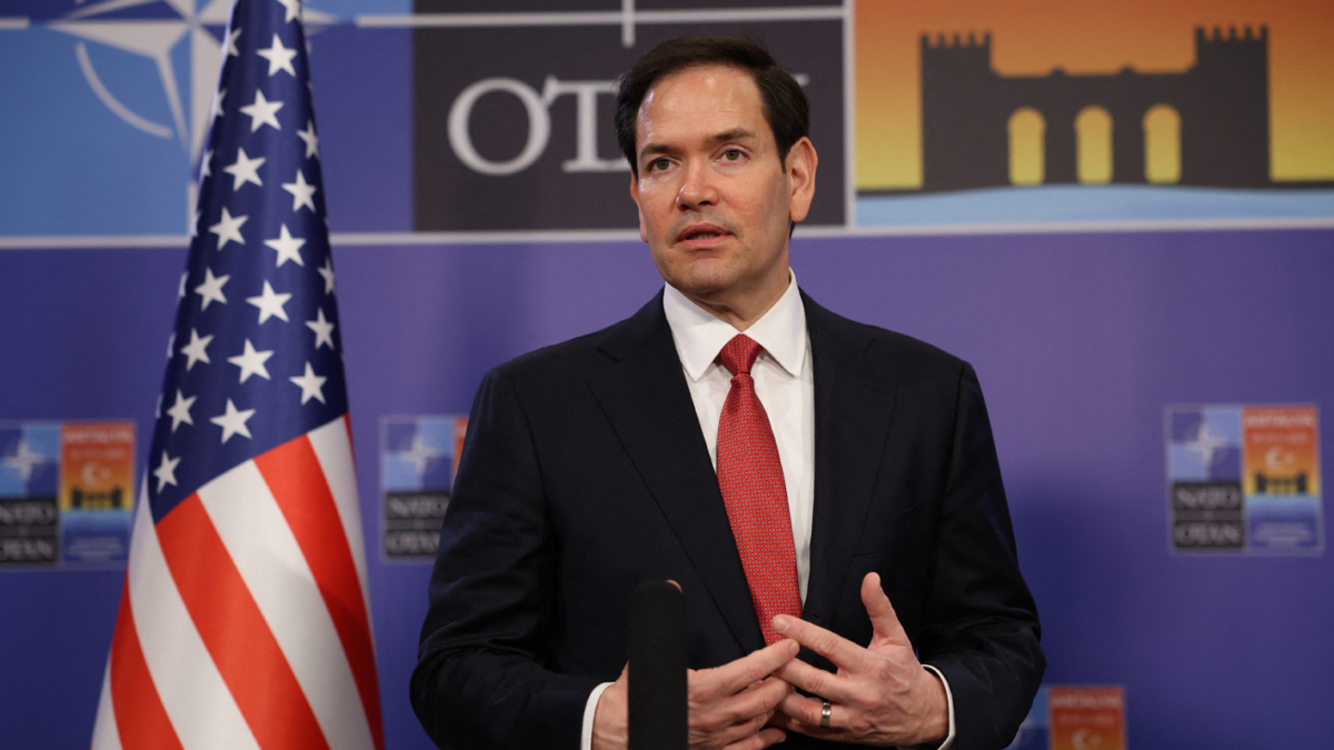 (5月28日),美國國務卿盧比奧(Marco Rubio)宣布,推出一項新簽證限制政策。圖為資料圖。(UMIT BEKTAS/POOL/AFP via Getty Images)