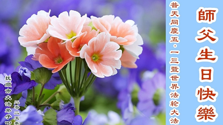 遼寧法輪功學員慶祝世界法輪大法日(20條)