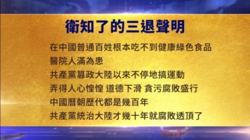 【禁聞】5月18日三退聲明精選