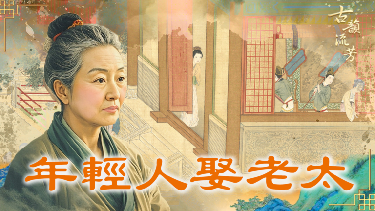 【古韻流芳 】年輕人為何娶缺牙禿髮老婦？騙財還是真情？