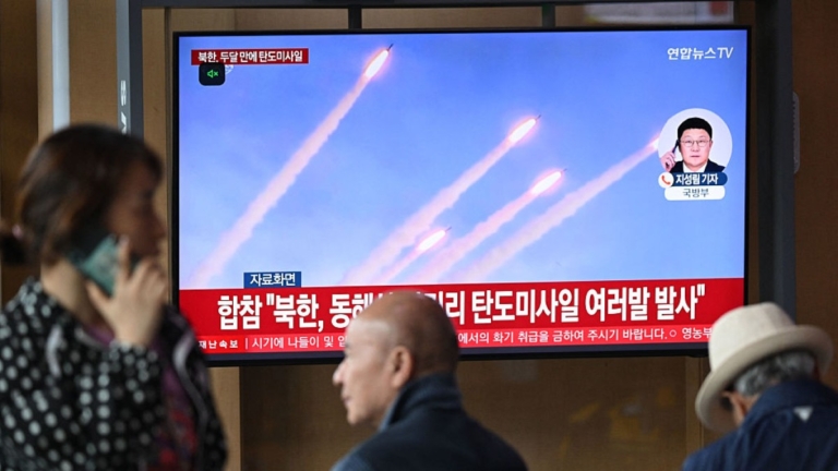韓國：朝鮮發射多枚巡弋飛彈 落入東海