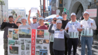 紀念六四36周年 華人好萊塢集會 聲討中共屠殺