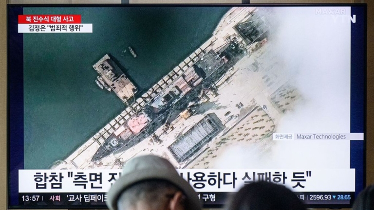 軍艦翻覆惹怒金正恩 3名負責人員遭拘留