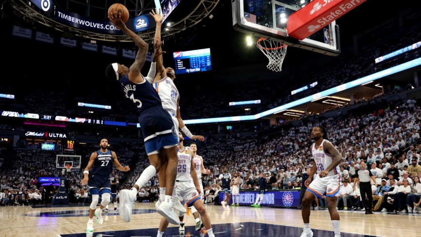 NBA：森林狼狂胜雷霆42分 西部决赛扳回一城