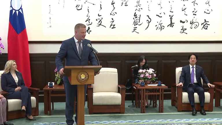接見歐洲議會訪團 總統盼打造更具韌性民主供應鏈