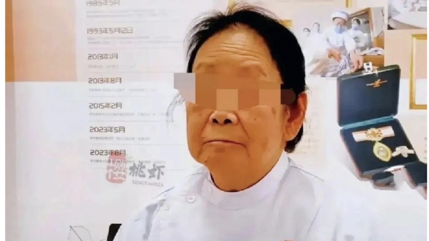 青岛卫健委宣传86岁护士仍在岗 舆论翻车后删文