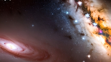 银河系将和仙女座星系碰撞？新研究有说法