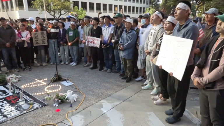 「六四三六 燭光不滅」洛城港人：火不會熄滅