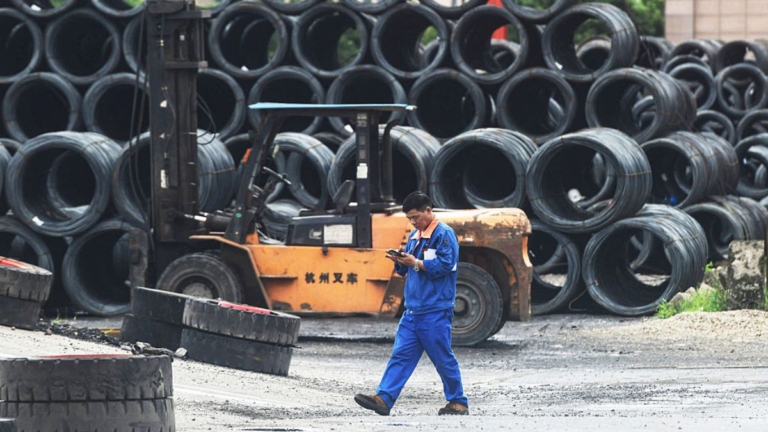 中國5月CPI與PPI雙降 製造業收縮通縮壓力加大