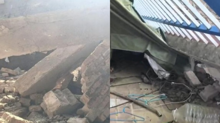寧夏一學校圍牆倒塌 砸死祖孫二人