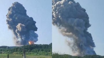 湖南花炮厂大爆炸 伤亡不明 惊悚画面曝光（多视频）