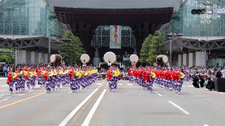 日本「金澤百萬石祭典」 華美再現百年歷史繪卷