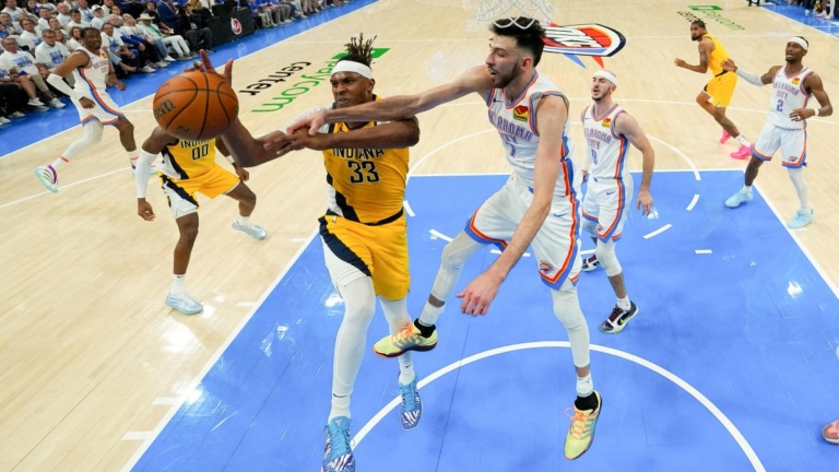 NBA總決賽「天王山之戰」雷霆主場勝步行者