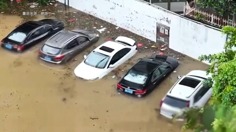 湖南和廣東多地水庫洩洪 損失巨大