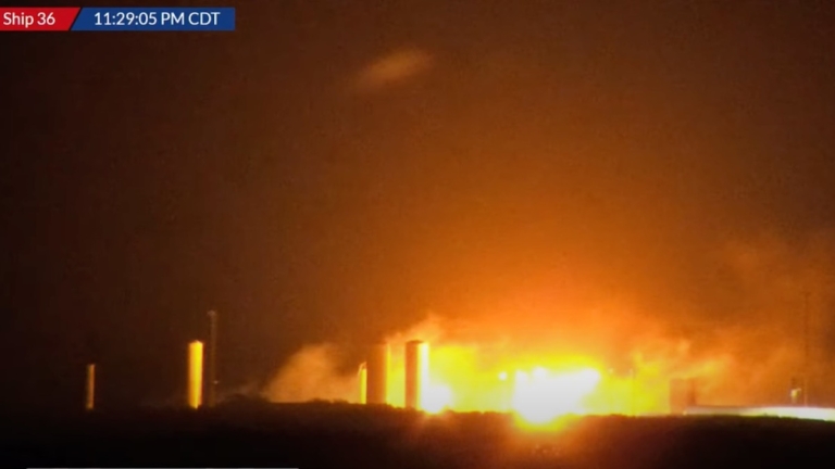 SpaceX星艦測試爆炸 馬斯克回應「只是擦傷」