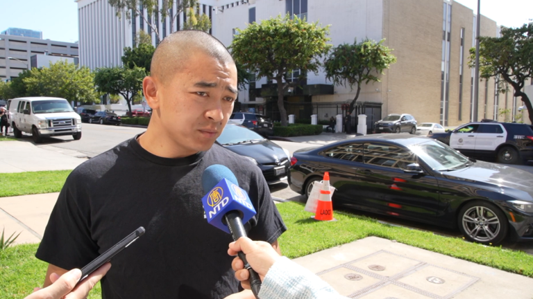 抗議中共家人遭騷擾 原大陸警察：抗議不停
