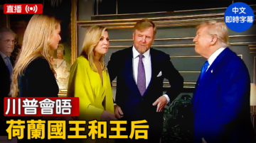 【直播】川普会晤荷兰国王和王后