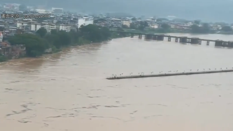 【中國一分鐘】暴雨致化工廠坍塌 柳江幹流遭重金屬銻污染