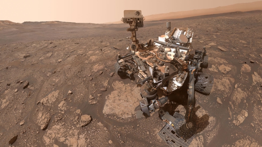 火星表面惊现巨型“蜘蛛网” 古代水道证据？