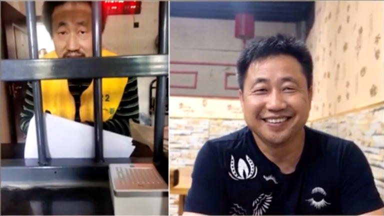 「709」前夕律師會見 謝陽獄照曝光身形大變