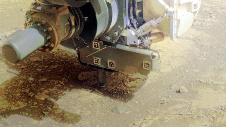 研磨古怪「頑石」 毅力號解碼火星古老環境