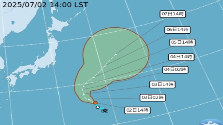新北三峽區飆39.3度 颱風木恩最快今晚生成